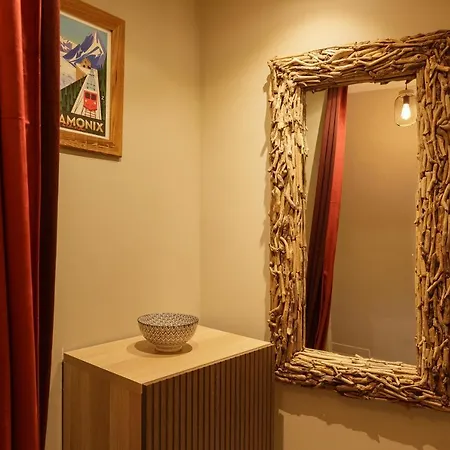 Beautiful Mountain View By The Chamonix