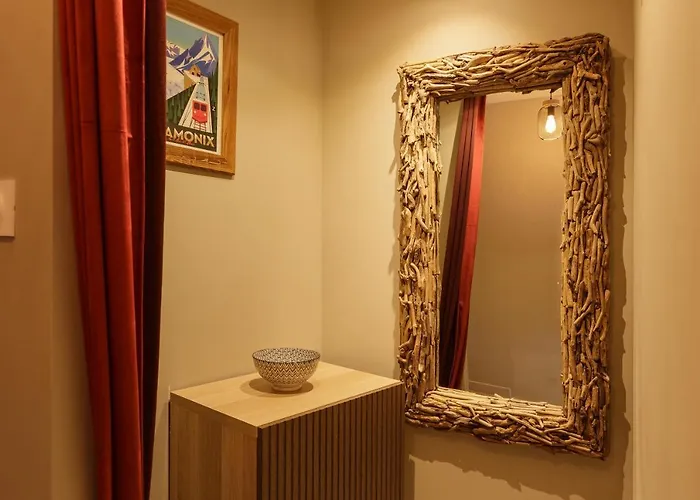 Beautiful Mountain View By The Chamonix